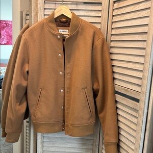 Old Navy Men's Tan Bomber Jacket
